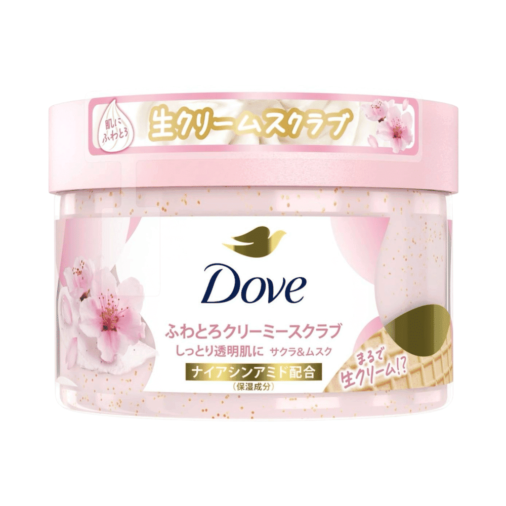 سكراب الجسم(بالورد والمسك) Dove