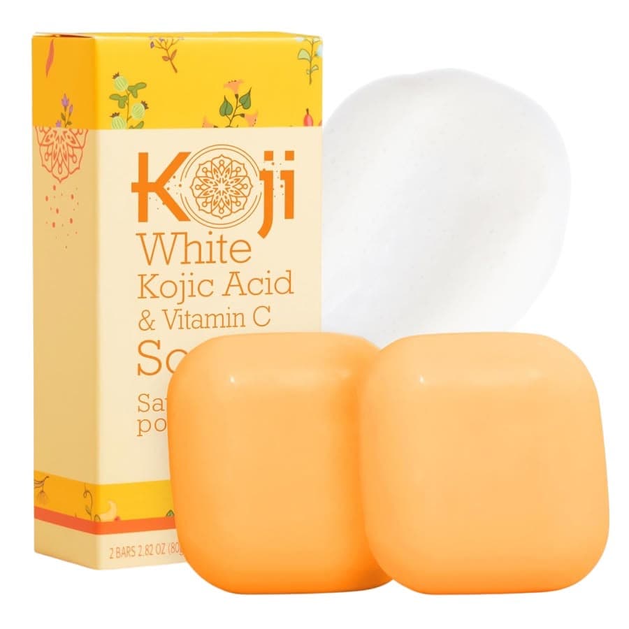 صابون بالكوجيك اسيد و فيتامين سي - Koji White Kojic Acid & Vitamin C Soap