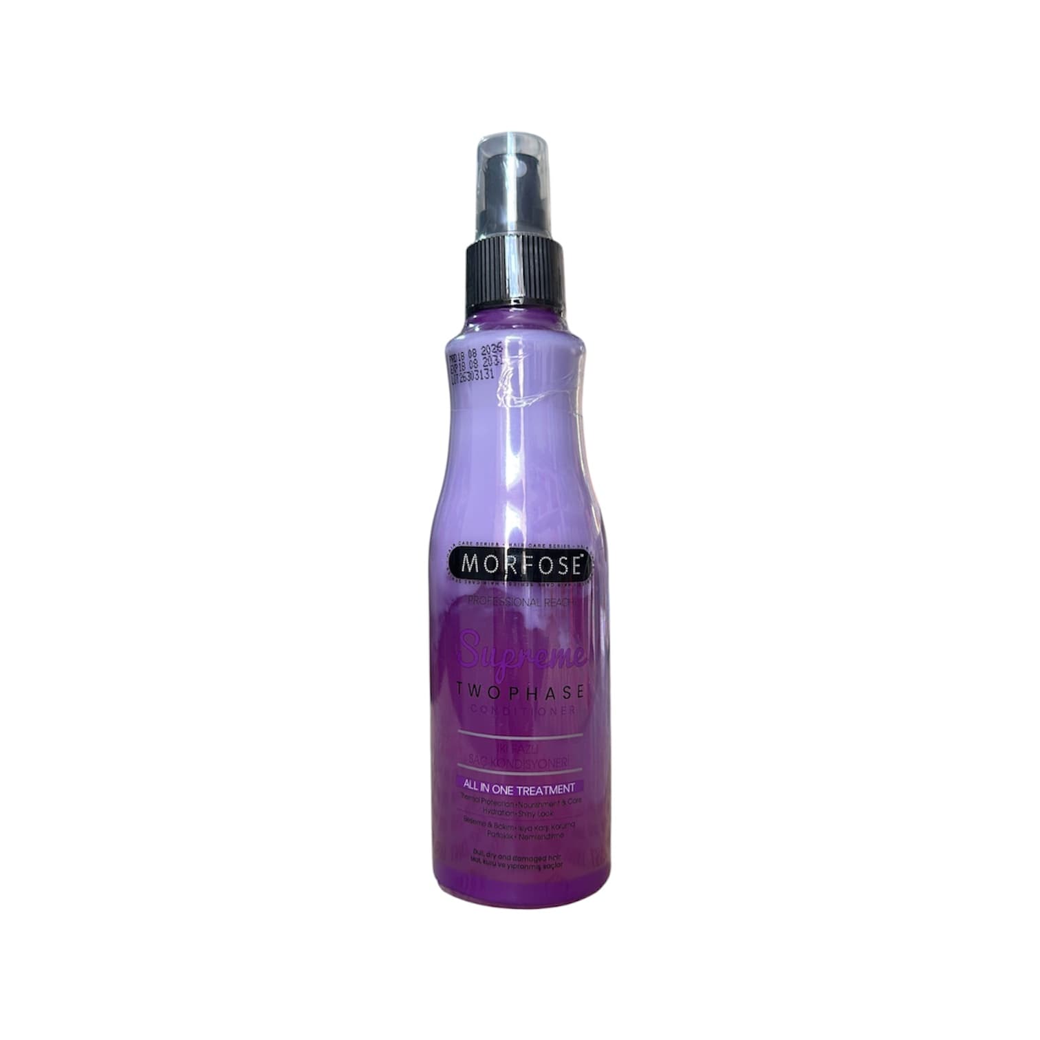 بخاخ لترطيب الشعر و حمايته من الحرارة - Morfose Supreme Two Phase Conditioner