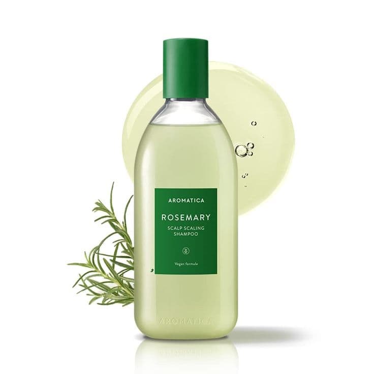 (حجم كبير)شامبو إكليل الجبل لتكثيف الشعر Aromatica