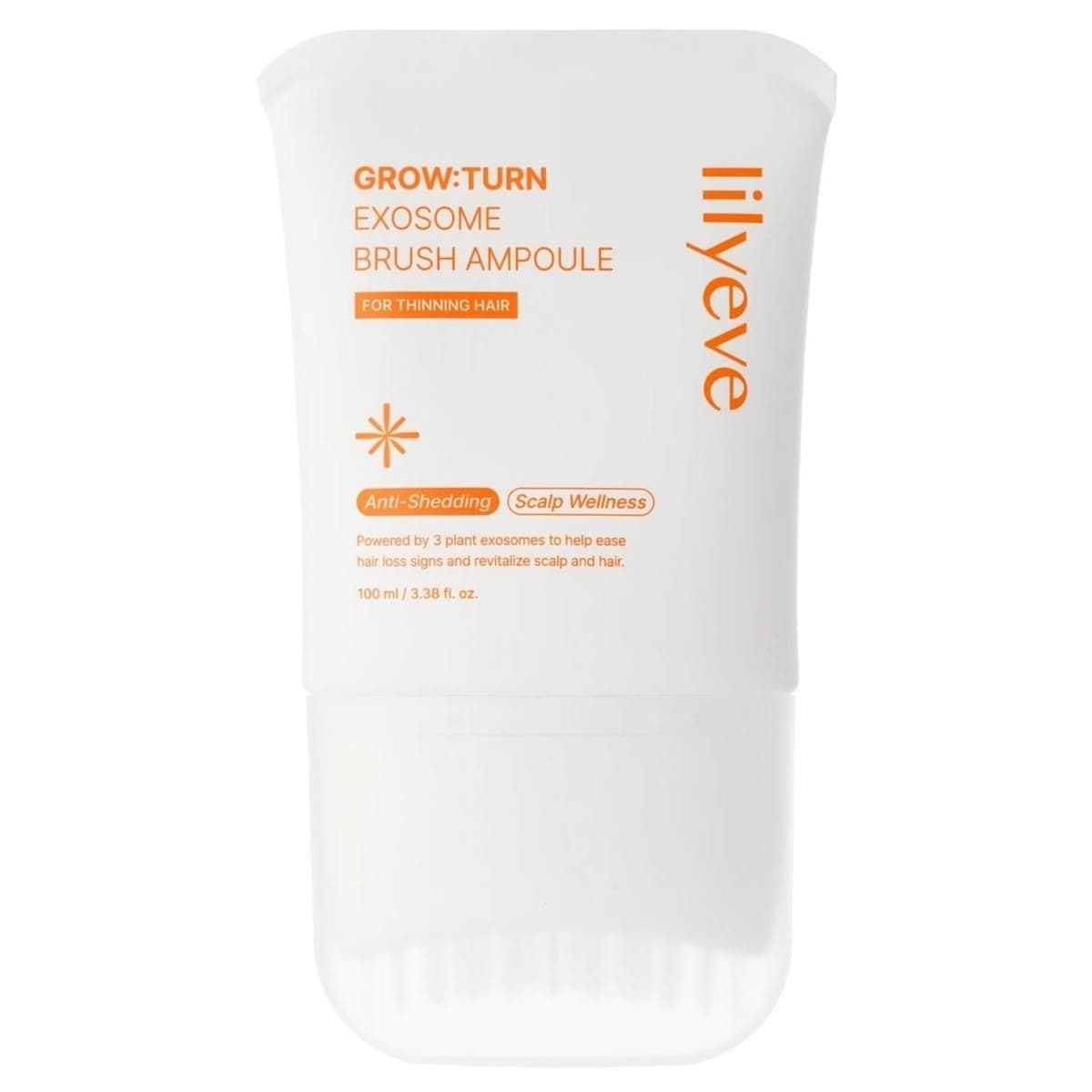 امبول لتكثيف و علاج تساقط الشعر - lilyeve GROW:TURN Exosome Brush Ampoule