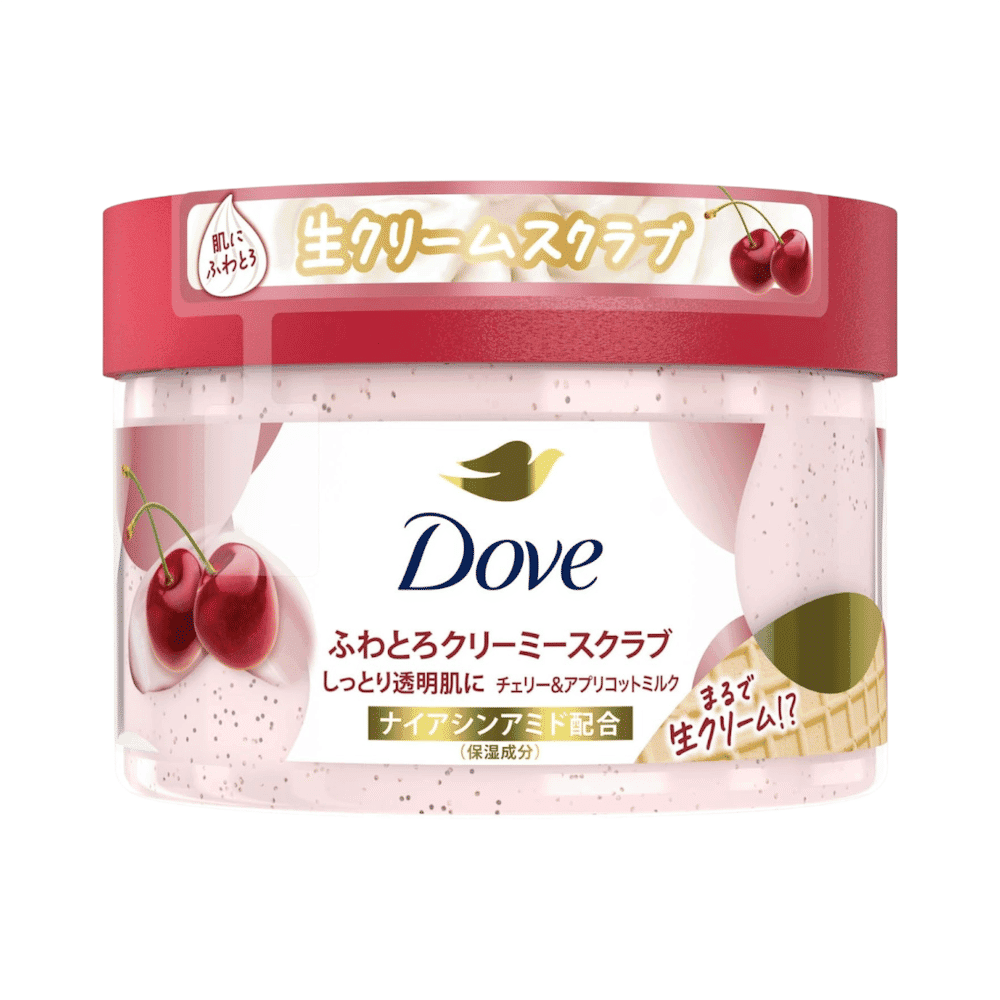 سكراب الجسم(بحليب الكرز والمشمش)Dove