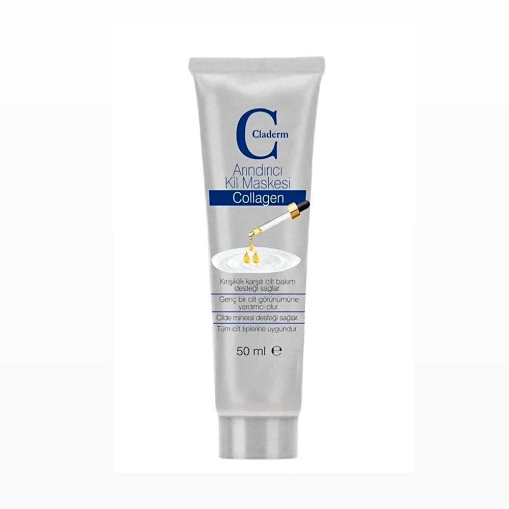 ماسك الطين بالكولاجين Claderm
