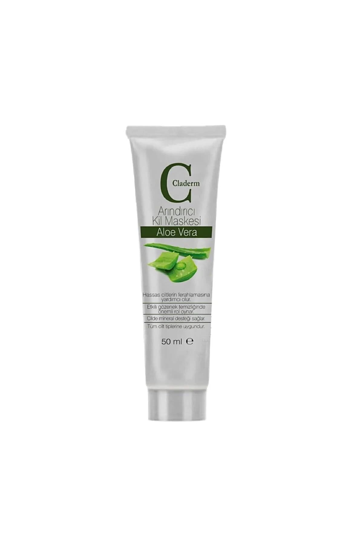 ماسك الطين بالألوفيرا Claderm